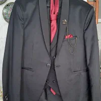 کت وشلوار به همراه جلیقه و کراوات سایز۵۲