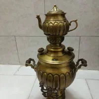 سماور زغالی برنجی