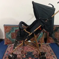 کالسکه عصایی نو سرمه ای تیره|کالسکه و لوازم جانبی|مشهد, فدک|دیوار