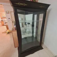 ویترین سه طبقه چوبی