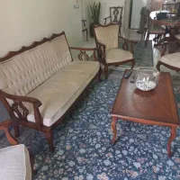 مبل‌چپندر‌۹‌نفره‌ومیز‌نهار‌خوری‌۶‌نفره|مبلمان خانگی و میز عسلی|تهران, قلهک|دیوار
