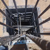 اجرای شناژ و ستون