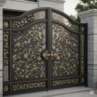 درب/ درب حیاط/ درب باغ/ درب پارکینگ|مصالح و تجهیزات ساختمان|دهلران, |دیوار