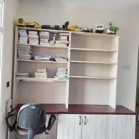 کتابخانه میز تحریر کمد صندلی چرخ دار|جاکفشی، کمد، دراور|تهران, شهران جنوبی|دیوار
