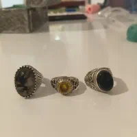 3 عدد انگشتر نقره   12500 میلیون