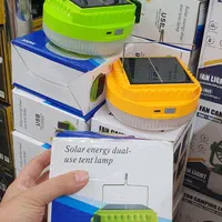 چراغ لامپ شارژی خورشیدی اویز ۳۰۰وات