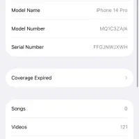 ایفون۱۴ پرو ۲۵۶ZA/A|موبایل|اصفهان, فرودگاه|دیوار