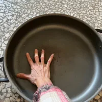 تابه بزرگ درب دار|ظروف پخت‌وپز|ساری, |دیوار