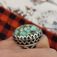 انگشتر فیروزه نیشابوری|جواهرات|باوی, |دیوار