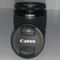 فروش لنز 55-18 کانن همراه با جعبه و درپوش لنز|دوربین عکاسی و فیلمبرداری|کیش, |دیوار
