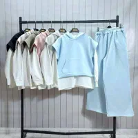 ست هودی شلوار تو کرکی خارخورده ضخیم|لباس|شیراز, شاهچراغ|دیوار