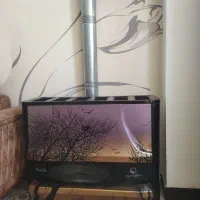 بخاری ورق سنگین در حد نو