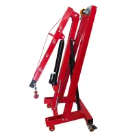 جرثقیل موتور درار تاشو 2تن با جک بالابر ۵ تنی