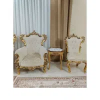 مبلمان سلطنتی ورق طلا|مبلمان خانگی و میز عسلی|مشهد, الهیه|دیوار