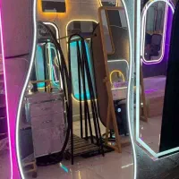 آینه قدی دفرمه نئونی پایه دار تولیدی مشهد|آینه|مشهد, حجت|دیوار