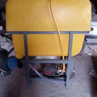 سمپاش صفر بدون کارکرد ۶۰۰ لیتری با پمپ ۱۵۰ بار