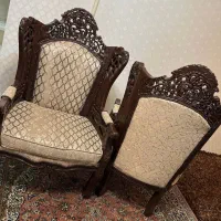 مبل دسته چوبی سرویس|مبلمان خانگی و میز عسلی|تبریز, |دیوار