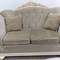مبل 9نفره کلاسیک چوب راش|مبلمان خانگی و میز عسلی|شوشتر, |دیوار