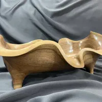 ظروف چوبی روستیک،میوه خوری، شیرینی خوری، اردو خوری