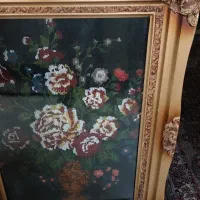 تابلو منجوق دوزی شده هنر دست و کم یاب|تابلو، نقاشی، عکس|تهران, جنتآباد جنوبی|دیوار