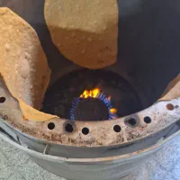 تنور گازی آماده کار عالی سایز متوسط