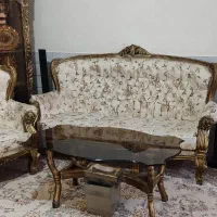 فروش مبلمان 9 نفره به همراه میز و دو عدد عسلی....|مبلمان خانگی و میز عسلی|نجف‌آباد, |دیوار