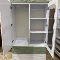 کمد بچه دو رنگ|جاکفشی، کمد، دراور|شازند, |دیوار