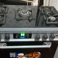 اجاق گاز ۵شعله طرح فر درحد نو قیمت توافقی