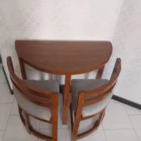میز نهار خوری ۲ نفره غذاخوری نهارخوری گرد کافه غذا|میز و صندلی غذاخوری|تهران, یافت‌آباد|دیوار