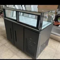 مکعبی شوکیک یخچال قنادی شیرینی پزی کافه فرانسوی