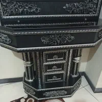 آینه کنسول و میز سالم در حد نو|بوفه، ویترین، کنسول|شاهینشهر, برخوار غرب|دیوار