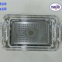 سینی ۲تیکه وارداتی طلایی و نقره کیفیت خوب|ظروف سرو و پذیرایی|تهران, شوش (باغ آذری)|دیوار