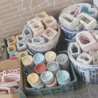 فروش عمده گلجا،جاعودی،جاشمعی،دکوری سنگ مصنوعی بتنی|صنایع دستی و سایر لوازم تزئینی|اصفهان, نقش جهان|دیوار