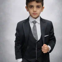 کت شلوار پسرانه کودک نوجوان رنگ مشکی و سایر رنگ ها