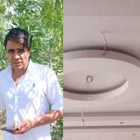 گچ کار خورده کاری لکه گیری گچکاری ابزازگچ دیوارگچی