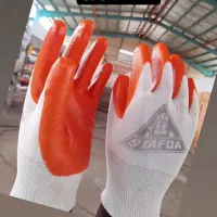 دستکش کف نیتریل و ضد برش