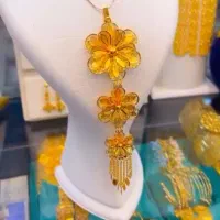 گردنبد عربی یا کردی سه گل