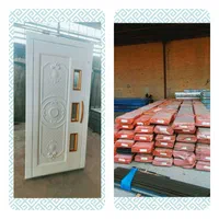 درب و ریل طرح الماس سایز 80 6توقف آسانسور عبادی