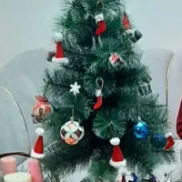 درخت کریسمس|گل مصنوعی|فردیس, فردیس|دیوار