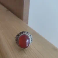 انگشتر عقیق سرخ خراسانی قدیمی عیار بالا|جواهرات|مه ولات, |دیوار