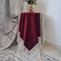 رومیزی،عسلی و سفره مخمل قلمکار