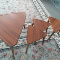 ۴عدد عسلی یکی بزرگ سه تا کوچک