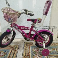 دوچرخه دخترانه سایز 12مناسب سن 3تا6سال