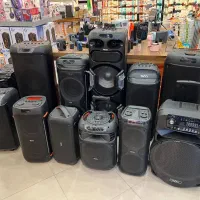 فروش انواع اسپیکر های حرفه ای و پارتی باکس
