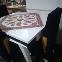 میز ناهار خوری ۴نفره(میزتلوزیون)|میز و صندلی غذاخوری|آباده, |دیوار