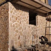 مالن، سنگ لاشه نما، جدول، بلو چینی، آجر نما|خدمات پیشه و مهارت|عسلویه, |دیوار