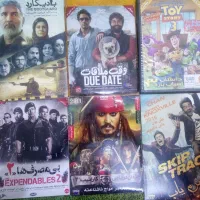 مجموعه ۵۰ CD و DVD اورجینال (در حد نو)