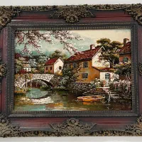 تابلو فرش طبیعت