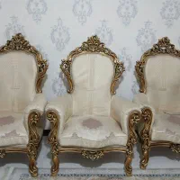 مبلمان سلطنتی ۷ نفره|مبلمان خانگی و میز عسلی|صدرا-فارس, فاز ۱|دیوار