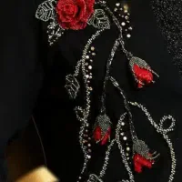 جواهر دوزی لباس
